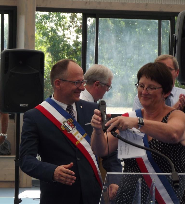 Inaugurations à LamonzieSaintMartin Le MolayLittry